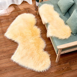 Fluffy Rug Fur Carpets for Living Room Home Decor Bedroom Kid Room Floor Mat Decoration Salon Thicker Pile Rug