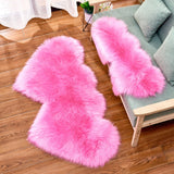 Fluffy Rug Fur Carpets for Living Room Home Decor Bedroom Kid Room Floor Mat Decoration Salon Thicker Pile Rug