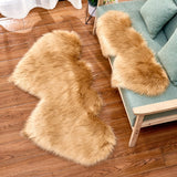 Fluffy Rug Fur Carpets for Living Room Home Decor Bedroom Kid Room Floor Mat Decoration Salon Thicker Pile Rug