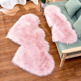 Fluffy Rug Fur Carpets for Living Room Home Decor Bedroom Kid Room Floor Mat Decoration Salon Thicker Pile Rug