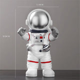 Resin Astronaut Statue Home Decor Figurines Sculpture Room Decoration Creative Miniature Figurines Home Decoration Accessories