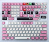 Xpoko 1 Set EVA 02 08 Theme Keycap PBT Dye Subbed Key Cap For MX Switch Mechanical Keyboard XDA Profile Keycaps