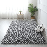 Fluffy Carpet For Living Room Shaggy Bedroom Decor Fur Rugs Decoration Store Hotel Area Rugs Home Floor Door Mat