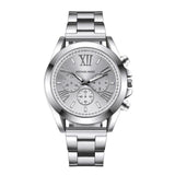 Gold Silver Stainless Steel Fashion Women Watches New Brand 2021 Luxury Ladies Wristwatches Rome Female Quartz Watch Gifts Clock