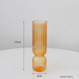 INS Creative Glass Vase Nordic Home Decorative Vase Hydroponic Terrarium Arrangement Container Table Mini Flower Vases Gifts