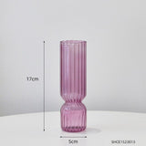 INS Creative Glass Vase Nordic Home Decorative Vase Hydroponic Terrarium Arrangement Container Table Mini Flower Vases Gifts