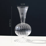 INS Creative Glass Vase Nordic Home Decorative Vase Hydroponic Terrarium Arrangement Container Table Mini Flower Vases Gifts