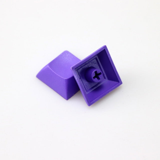 pbt Blind Point dsa Keycap 1u mixded color Black White Gray Purple keycaps for gaming mechanical keyboard
