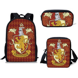 Children School Bags For Teenage Boys Kids 3PCS/SET Magic School Printing Satchel Backpack Mochila Escolar Mujer