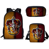 Children School Bags For Teenage Boys Kids 3PCS/SET Magic School Printing Satchel Backpack Mochila Escolar Mujer