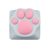 Key Cap Games Backlit Cat Paw DIY Star Key Cap Mechanical Keyboards Keycaps for Mechanical Keyboards R4 Height Cherry MX Axis