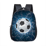 Back to school Cool basketball / footbally print backpack for 2-4 years old kids children school bags 12 inch mini toddler bag kindergarten bag