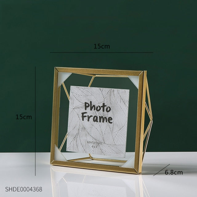 Fall decor ideas for the home Nordic Metal Photo Frame Creative Glass Clip Dried Flower Plant Photo Frame Modern Home Decoration Desktop Decoration Gifts