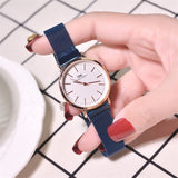 Magnetic Watches 2021 Women Fashion Luxury Rose Gold Stainless Steel Watch With Mesh Strap Quality Classic Ladies Wristwatches