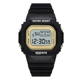 Fashion Transparent Digital Watch Square Women Watches Sports Waterproof Electronic Watch Reloj Mujer Clock Dropshipping