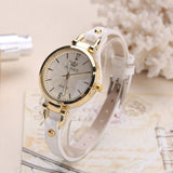 Women Casual Watches Round Dial Rivet PU Leather Strap Wristwatch Ladies Analog Quartz Watch Gift Fashion Luxury Wrist Watch