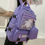 Woman Backpack Waterproof Nylon Mochila For Teenage Girls High Capacity Laptop Rucksack Fashion School Bag Bagpack Men