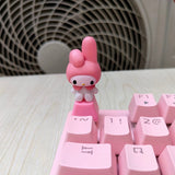 Personalized Cartoon Kawaii Keycap Pink Stereo Cute Custom Cherry Mx Mechanical Keyboard Keycaps PBT R4 Single Diy Key Cap Anime