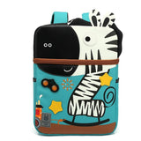 Kindergarten School Bags For Kids 2021 New 3D Cartoon Zebra Model Baby Age 3-6 Children Cute Anti-lost Toddler School Backpack