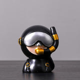 Resin Diver Figurine Creative Statue Home Decor Modern Sculpture Living Room TV Cabinet Office Desk Home Decoration Accessories