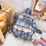 Back to school 2021 New Girl multifunctional small backpack Fashion mini backpack Female Kawaii shoulder bag  Ladies travel school backpack