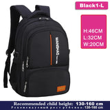 New Schoolbag Suitable For 1m-1.6m Children Orthopedic School Backpack School Bags For Boys Waterproof Backpacks Kids Satchel