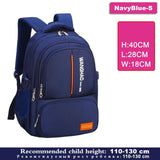 New Schoolbag Suitable For 1m-1.6m Children Orthopedic School Backpack School Bags For Boys Waterproof Backpacks Kids Satchel