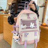 New Nylon Backpack Women Fashion Waterproof Rucksack For Teenage Girls School Bag Cute Student Backpack Female Travel Mochilas