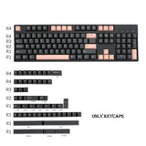 160 Keys DOUBLE SHOT Cherry Profile Olivia PBT Keycap Thick For Filco CHERRY Ducky iKBC Mechanical Gaming Keyboard