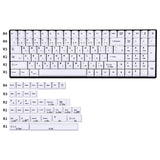 PBT Keycap 139 Key Cherry Profile DYE-SUB Sushi Tai Chi Black white Keycaps For GMMK Pro Mechanical Keyboard