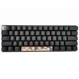 Ahegao Keycaps Anime OEM PBT WASD Key Caps Covers Dye Sublimation 1U 6.25U Space Bar ESC For Mechanical Keyboard