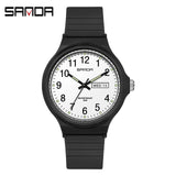 Women Quartz Watches Minimalism Style Ladies Quartz Wristwatch Fashion Black White Waterproof Watch Clock Reloj