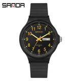 Women Quartz Watches Minimalism Style Ladies Quartz Wristwatch Fashion Black White Waterproof Watch Clock Reloj