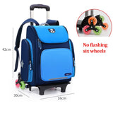 Back to school High capacity Student School bag Rolling Backpack kids Trolley bag school backpack wheeled bag Children Trolley backpack wheels