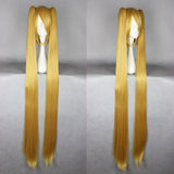Synthetic Hair Green  Cosplay Wig  Party Wigs with 2 Clip On Double Ponytail 8 Colors Available Free Shipping