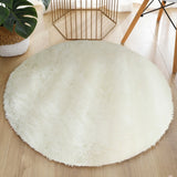 Bubble Kiss Round Fluffy Rugs Carpets For Living Room Plush Rug Bedroom Fur Long Pile Carpet Floor Mat Soft Shaggy Rugs Home Mat