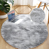 Bubble Kiss Round Fluffy Rugs Carpets For Living Room Plush Rug Bedroom Fur Long Pile Carpet Floor Mat Soft Shaggy Rugs Home Mat