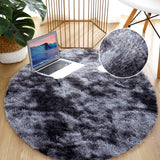 Bubble Kiss Round Fluffy Rugs Carpets For Living Room Plush Rug Bedroom Fur Long Pile Carpet Floor Mat Soft Shaggy Rugs Home Mat