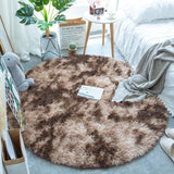 Bubble Kiss Round Fluffy Rugs Carpets For Living Room Plush Rug Bedroom Fur Long Pile Carpet Floor Mat Soft Shaggy Rugs Home Mat