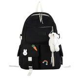 Back to school New Cute Bear Women Backpack Waterproof Fashion Female Shoulder Schoolbag For Teenage Girls College Student Backpack