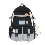 Back to school 2022 New Cute Female Student Backpack large capacity Travel Laptop Bag Fashion casual girl Student Backpack