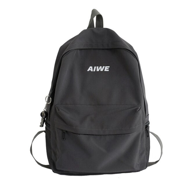 Fashion Nylon Women Bag Female Black Backpack For Teenager Leisure Travel Shoulder Men Laptop Schoolbag Mochilas