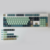 Xpoko 1 Set PBT Dye Sublimation Anime Keycaps For MX Switch Mechanical Keyboard Cherry Profile Key Caps For Genshin Impact Xiao