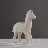 Ceramic Horse Statue Animal Figurine Modern Animal Sculpture Home Decoration Figurines For Interior Home Office Decoration Gift