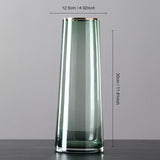 Glass Vase Nordic Home Decor Creative Transparent Hydroponic Vase Living Room Decoration Terrarium Flower Vase Plant Bottle