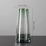 Glass Vase Nordic Home Decor Creative Transparent Hydroponic Vase Living Room Decoration Terrarium Flower Vase Plant Bottle