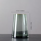 Glass Vase Nordic Home Decor Creative Transparent Hydroponic Vase Living Room Decoration Terrarium Flower Vase Plant Bottle