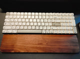 166 Keys/set White Retro Apple Style PBT Dye Subbed Keycaps for MX Switch Mechanical Keyboard XDA Profile Key Caps