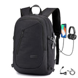 Password Lock Anti Theft Backpack Men 15.6 Inch Laptop Men's Backpack Usb Charging Oxford School Bag for Boy Teen 2021