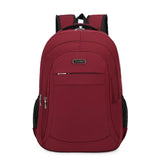 Solid Color Fashion Men's Backpack New Oxford School Bag For Boys Waterproof Laptop Backpacks Large Capacity Shoulder Bags 2022